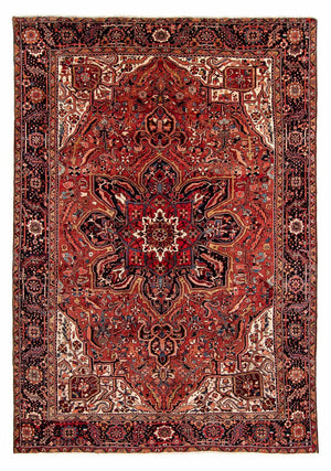 Tappeto Persero - Nomade - 402 x 300 cm - rosso scuro