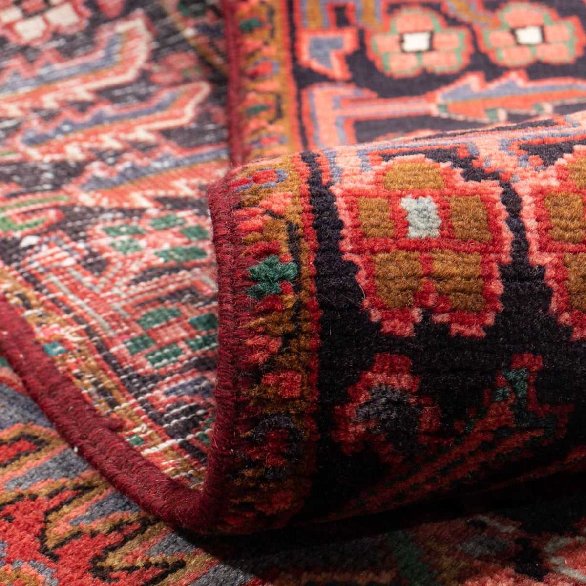 Tappeto Persero - Nomade - 343 x 233 cm - rosso scuro