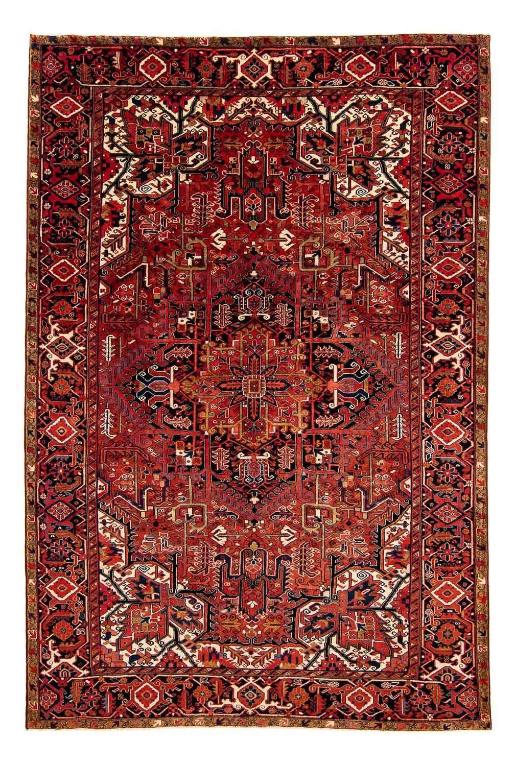 Tappeto Persero - Nomade - 380 x 260 cm - rosso scuro