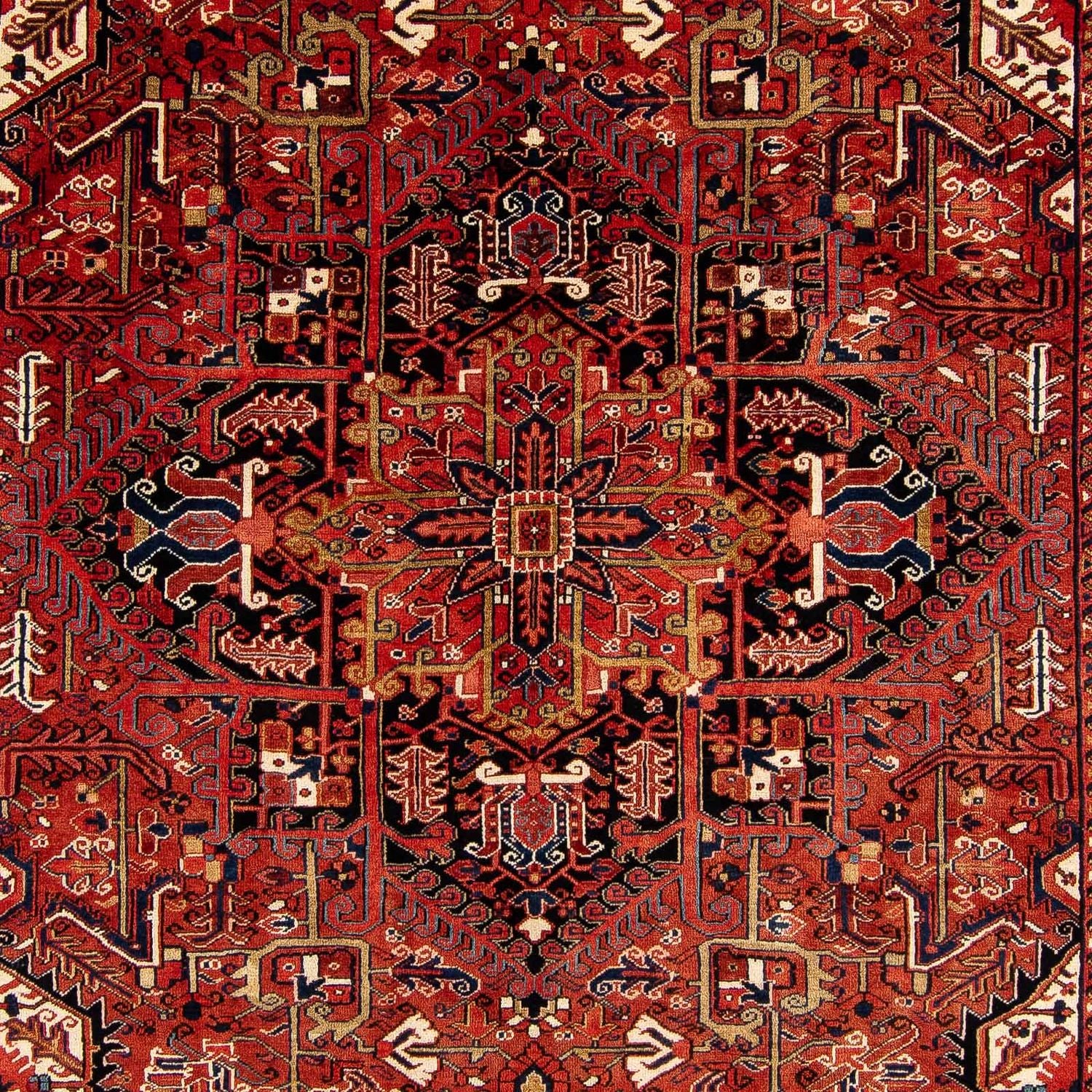 Tappeto Persero - Nomade - 380 x 260 cm - rosso scuro