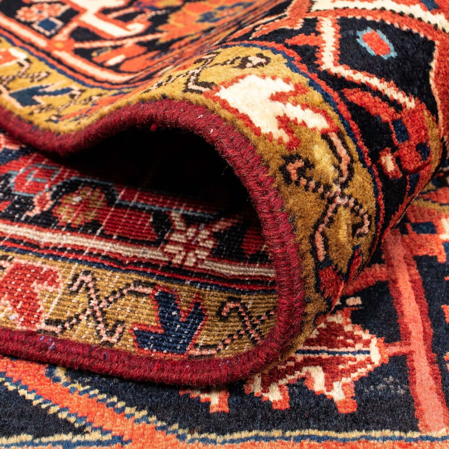Tappeto Persero - Nomade - 380 x 260 cm - rosso scuro