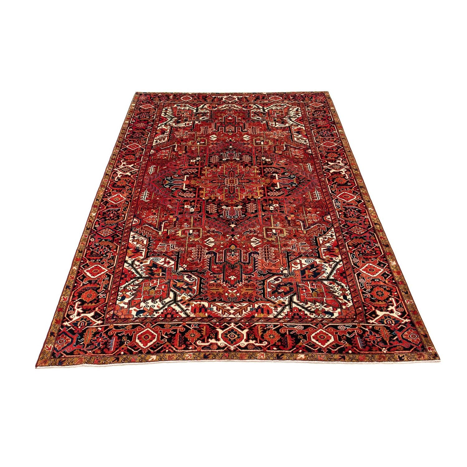 Tappeto Persero - Nomade - 380 x 260 cm - rosso scuro
