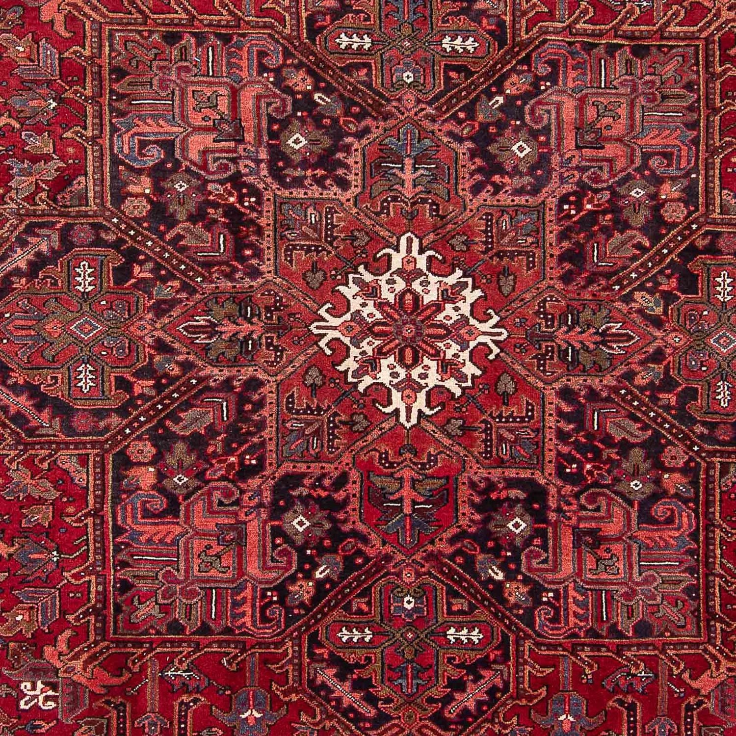 Tappeto Persero - Nomade - 346 x 255 cm - rosso scuro