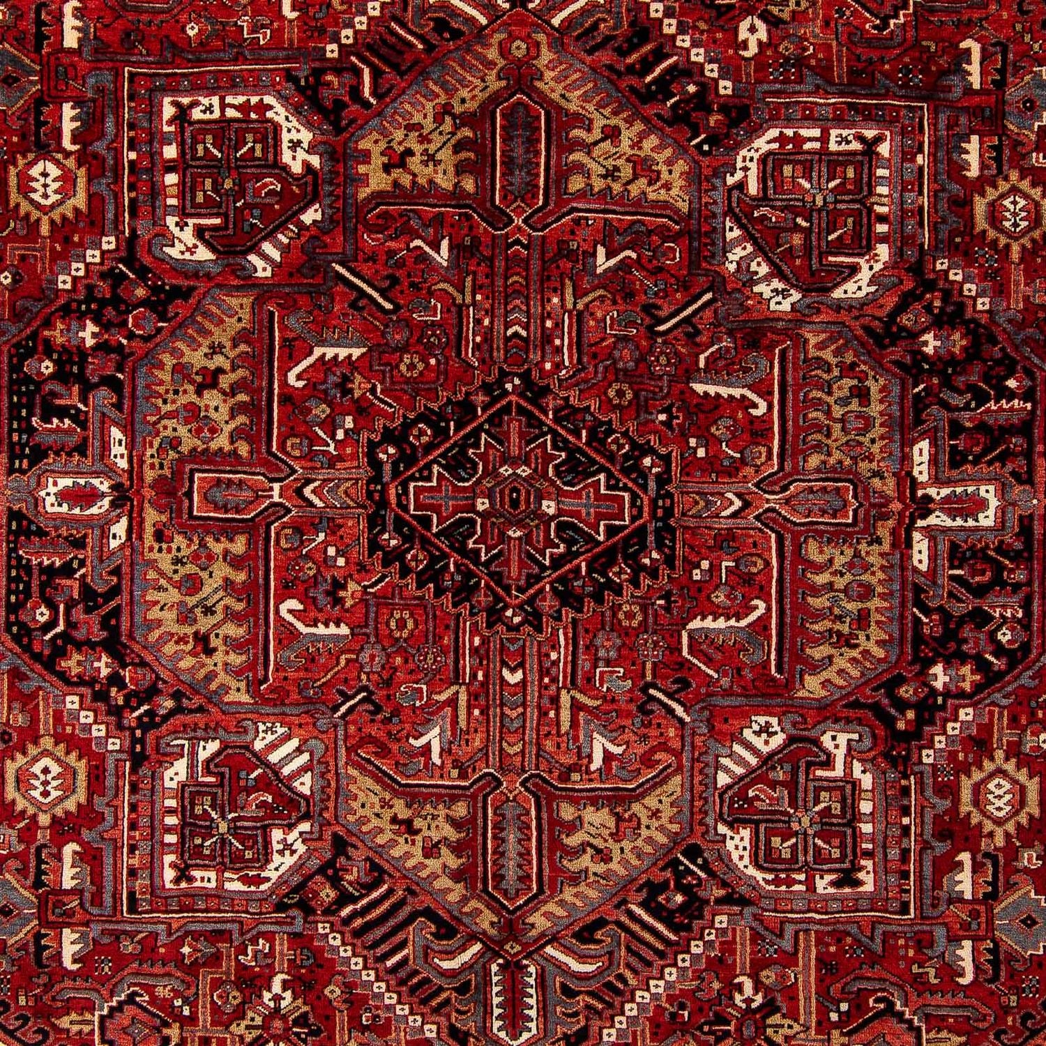 Tappeto Persero - Nomade - 410 x 306 cm - rosso scuro