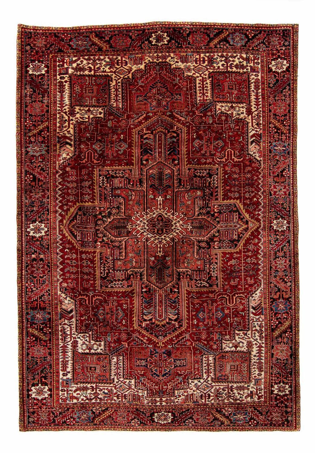 Tappeto Persero - Nomade - 397 x 304 cm - rosso scuro