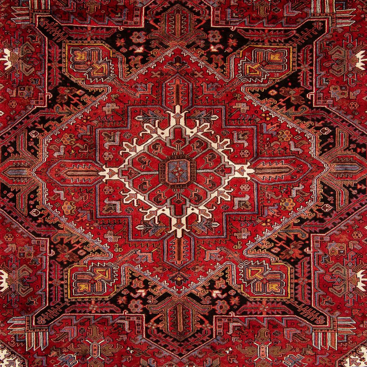 Tappeto Persero - Nomade - 390 x 300 cm - rosso scuro