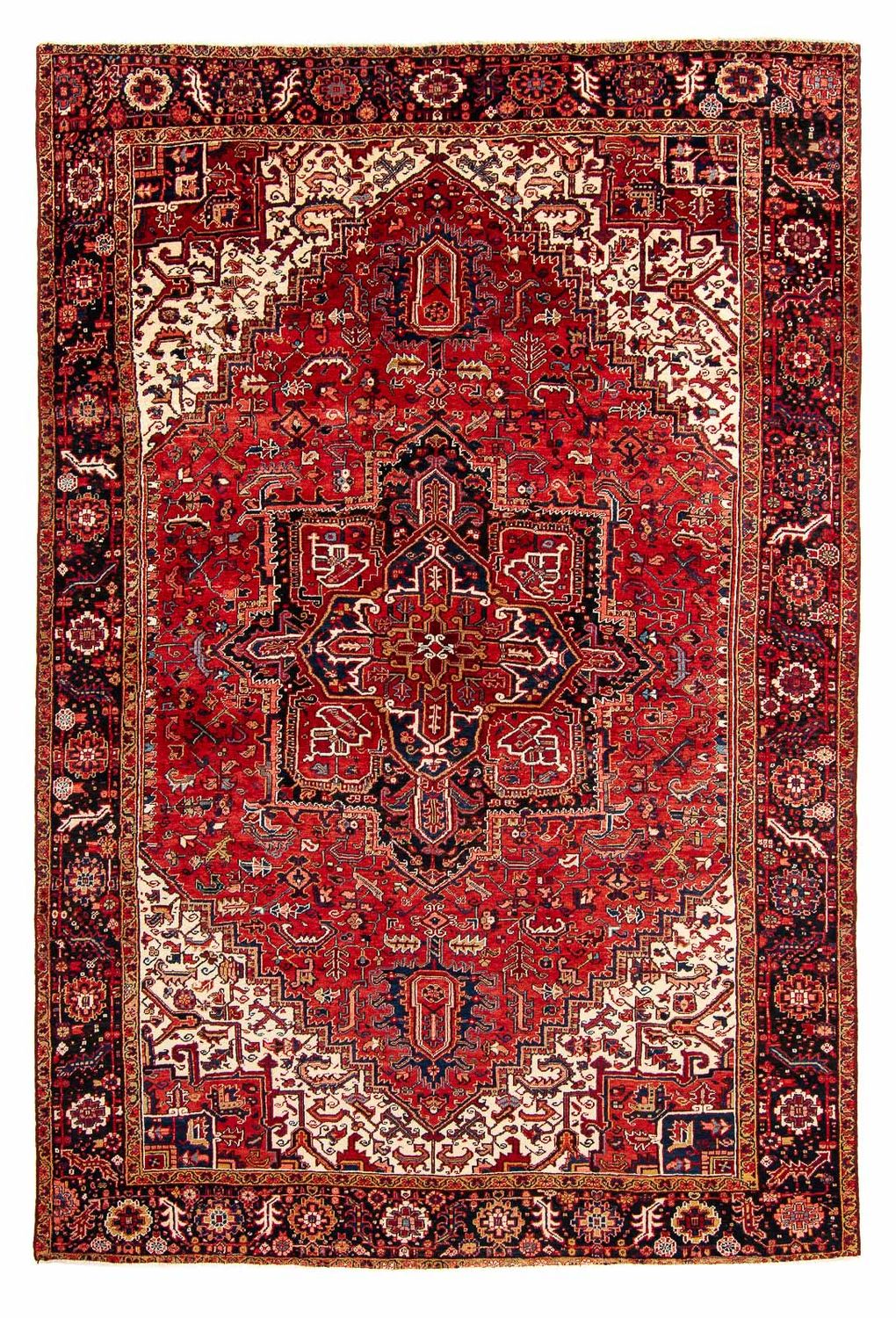 Tappeto Persero - Nomade - 384 x 280 cm - rosso scuro