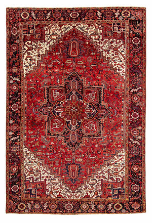 Tappeto Persero - Nomade - 384 x 280 cm - rosso scuro