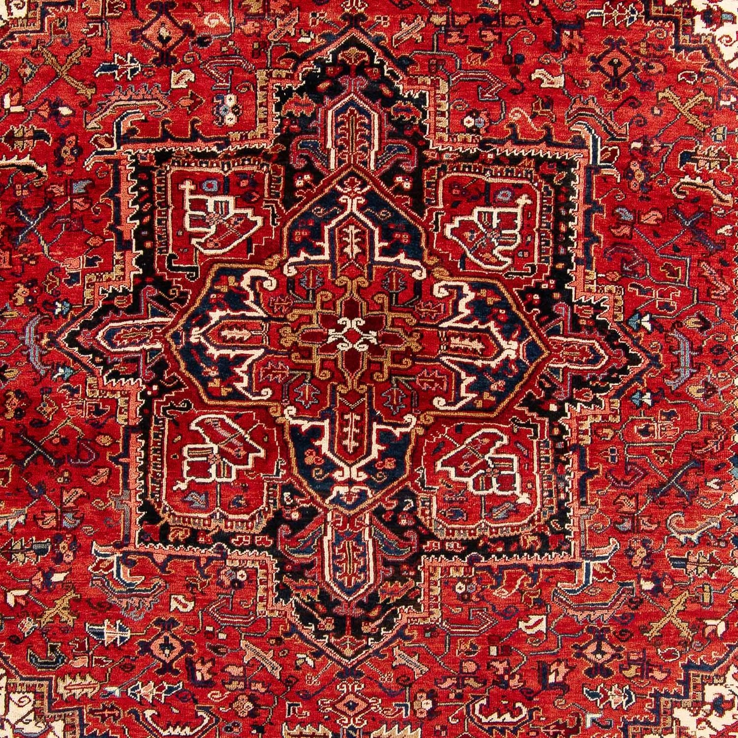 Tappeto Persero - Nomade - 384 x 280 cm - rosso scuro