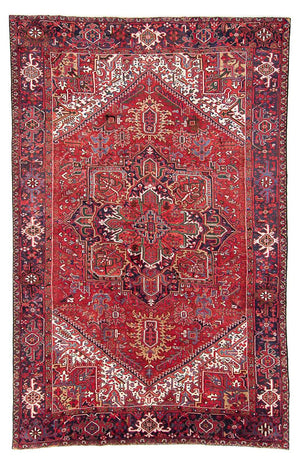 Tappeto Persero - Nomade - 357 x 247 cm - rosso chiaro