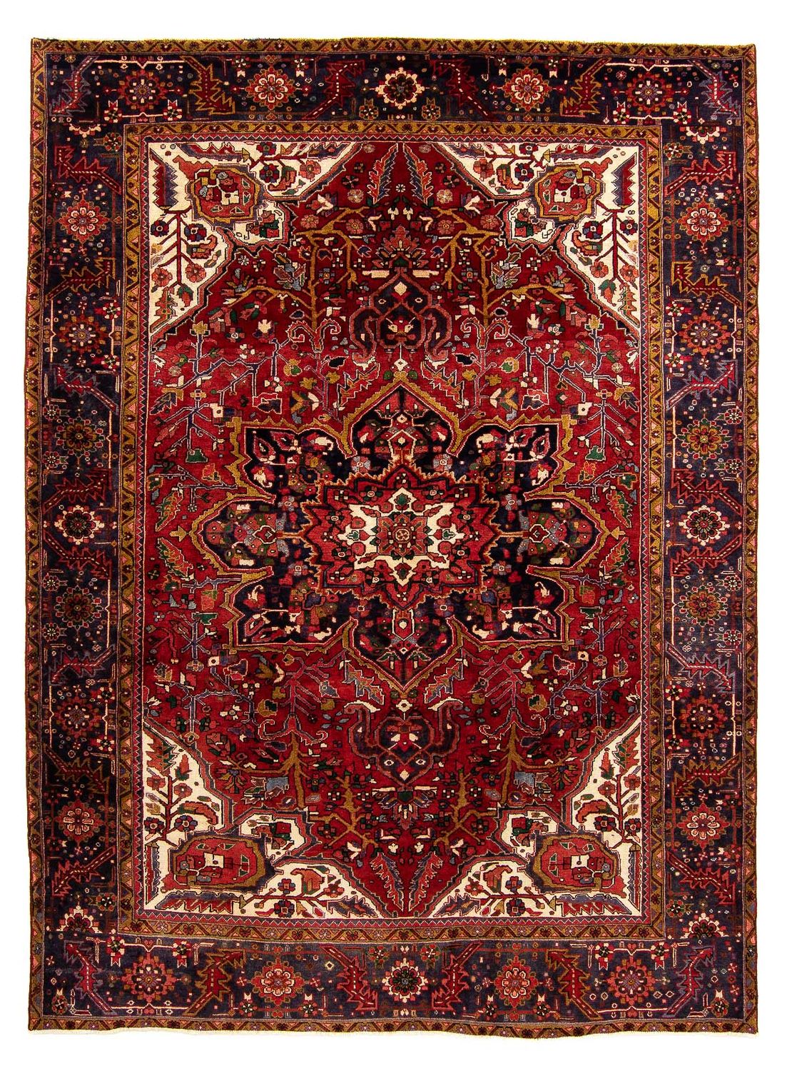 Tappeto Persero - Nomade - 362 x 277 cm - rosso scuro