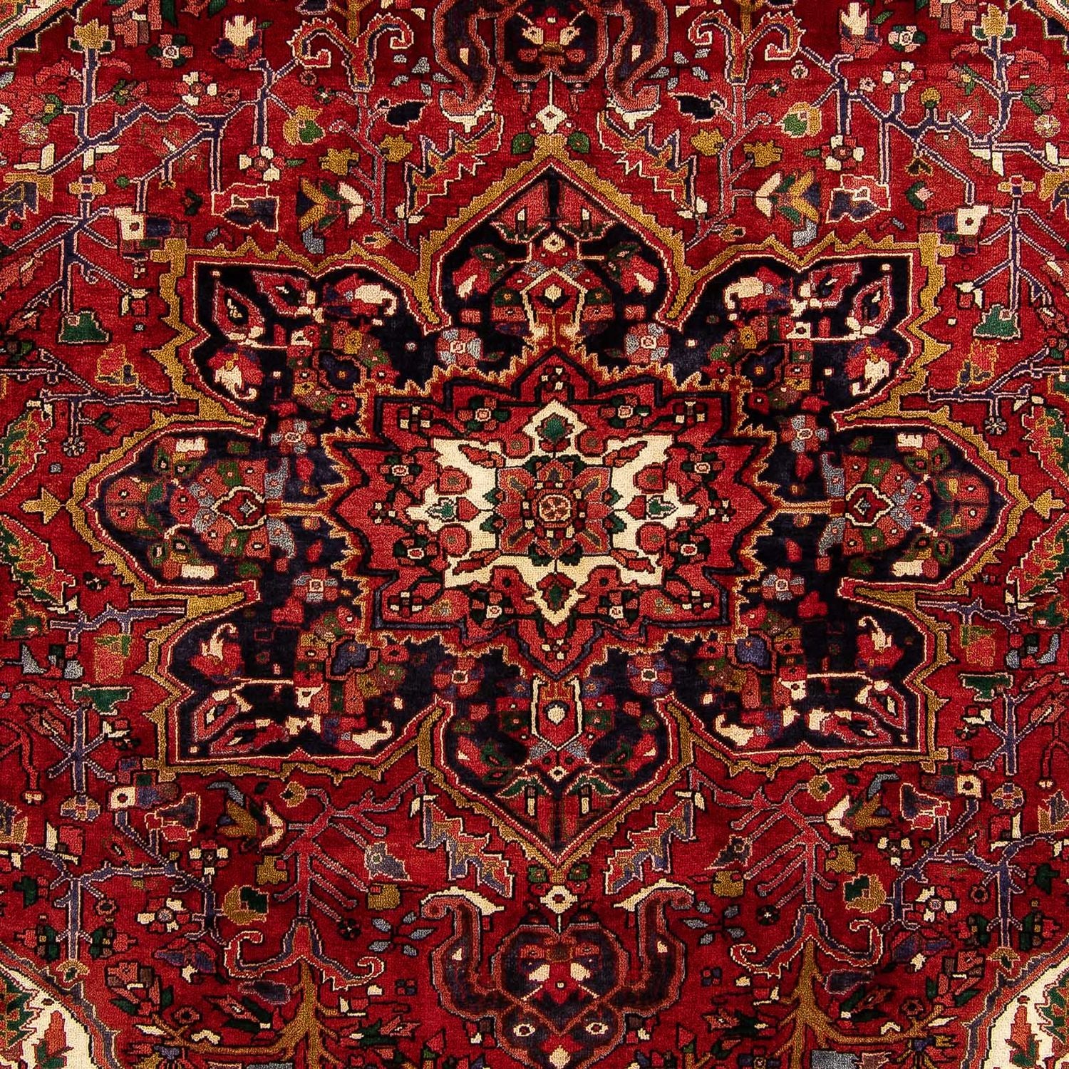 Tappeto Persero - Nomade - 362 x 277 cm - rosso scuro