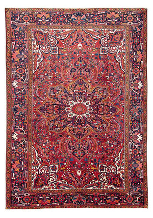 Tappeto Persero - Nomade - 355 x 257 cm - rosso chiaro