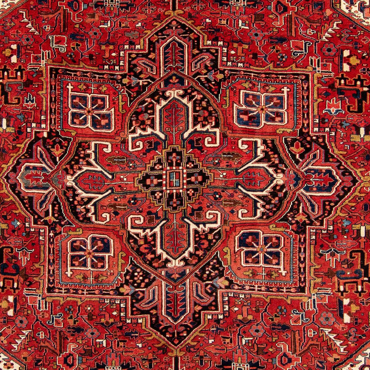 Tappeto Persero - Nomade - 382 x 286 cm - rosso scuro
