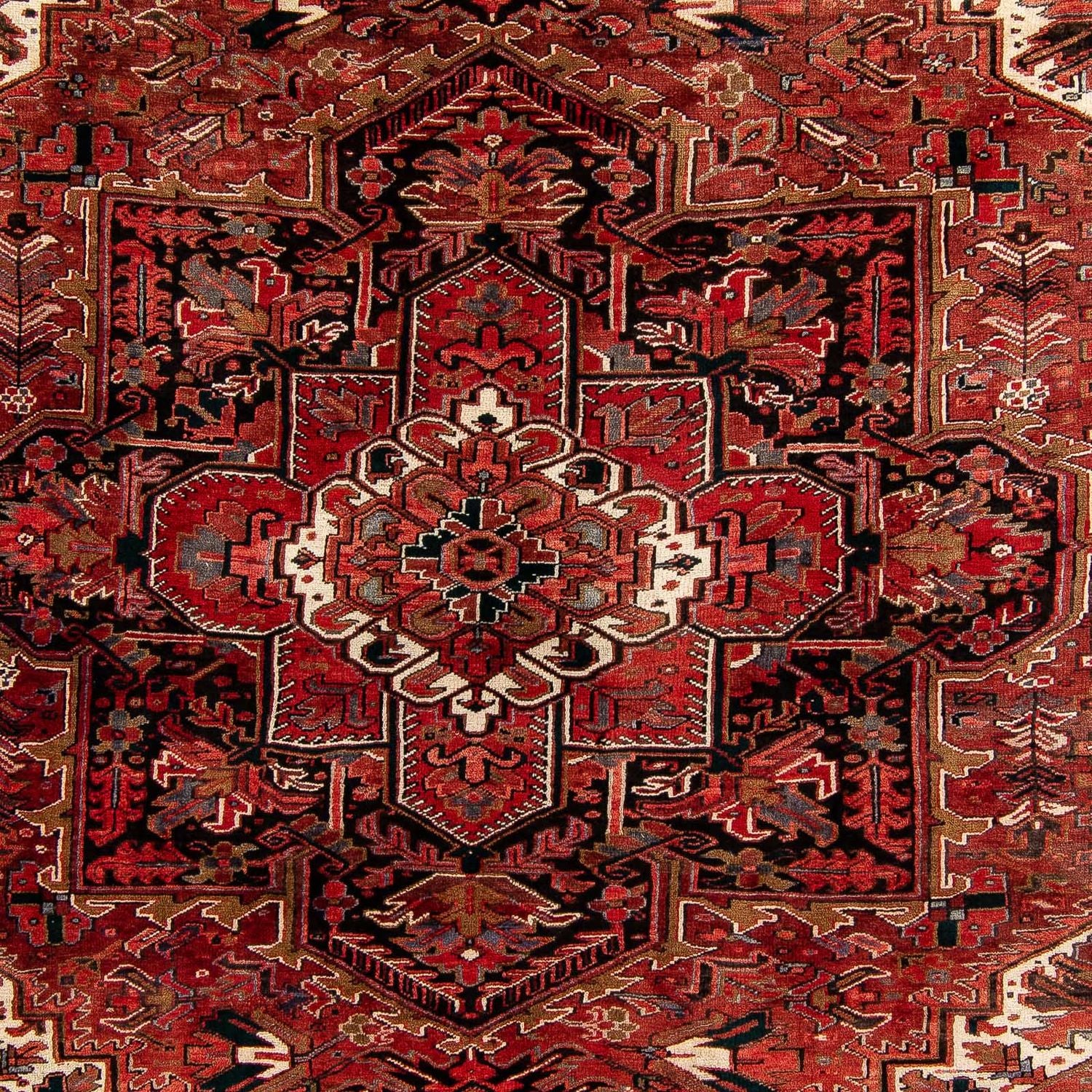 Tappeto Persero - Nomade - 390 x 295 cm - rosso scuro