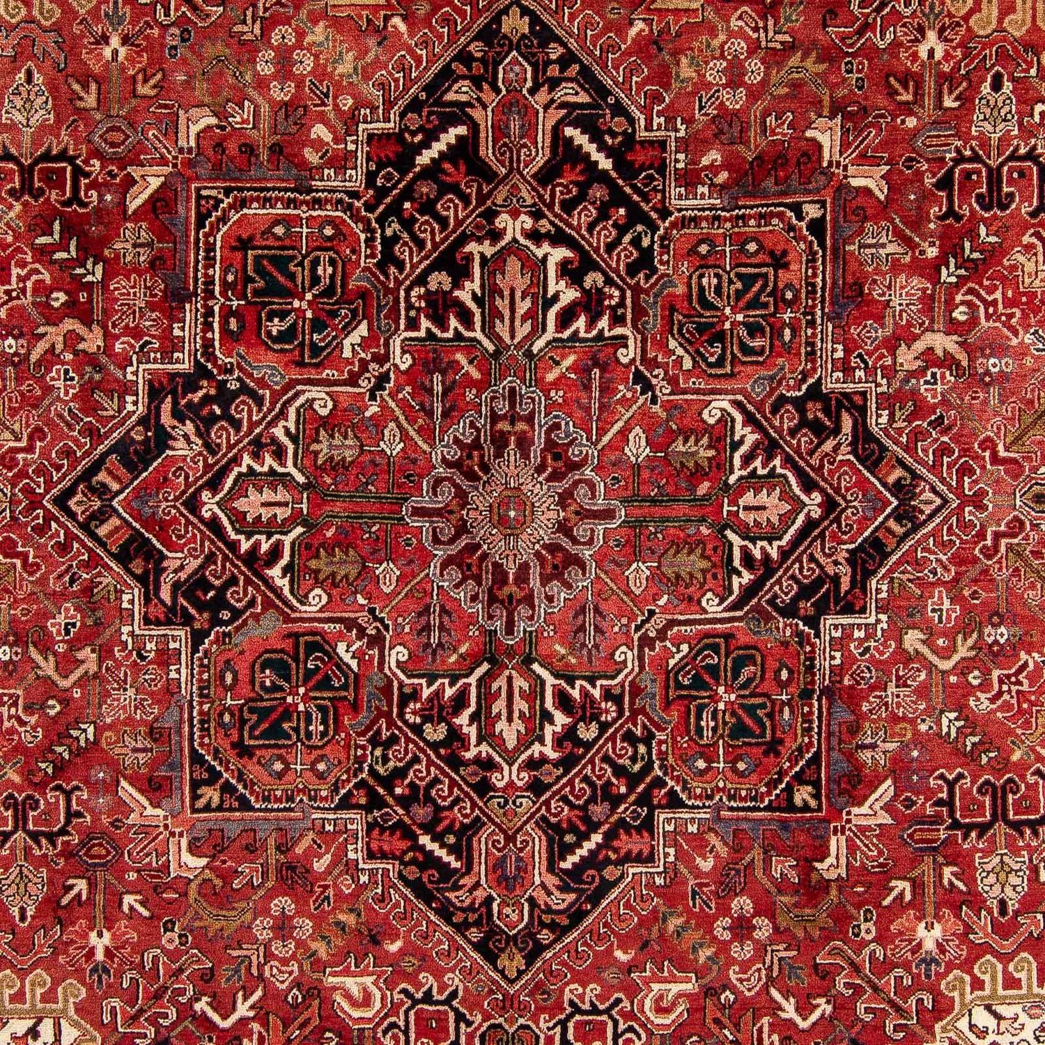 Tappeto Persero - Nomade - 400 x 310 cm - rosso scuro