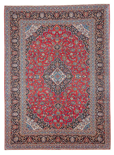 Kashan Tappeto 398x400cm - Tappeto persiano