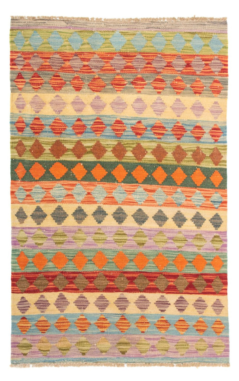 Tappeto Kelim - Splash - 125 x 80 cm - multicolore