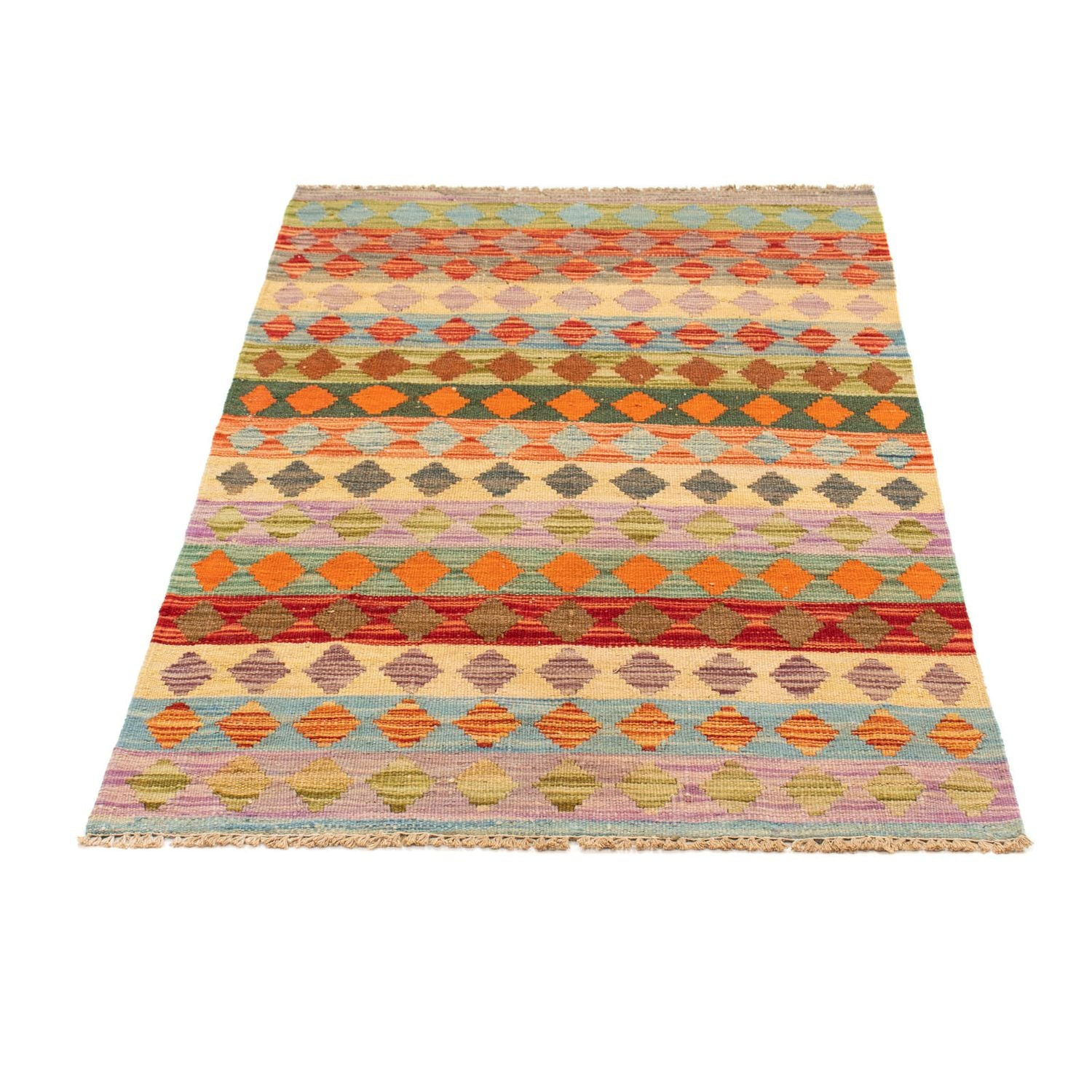 Tappeto Kelim - Splash - 125 x 80 cm - multicolore