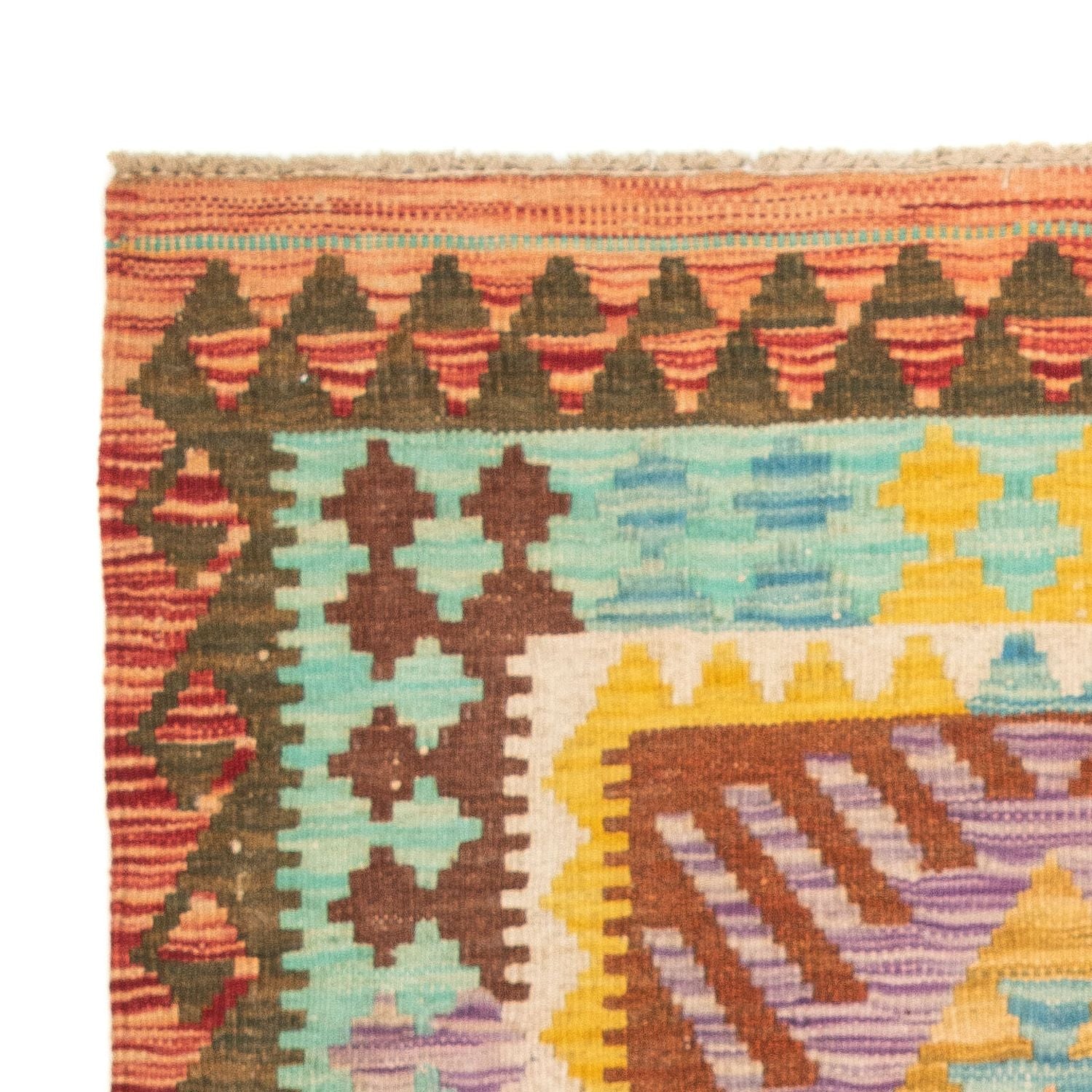 Tappeto Kelim - Splash - 125 x 80 cm - multicolore