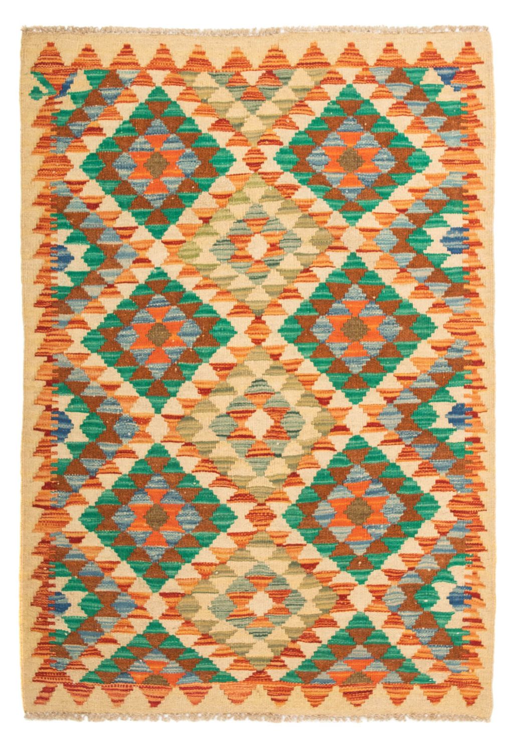 Tappeto Kelim - Splash - 125 x 80 cm - multicolore