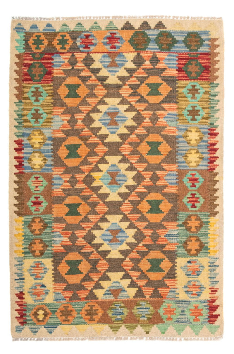 Tappeto Kelim - Splash - 125 x 80 cm - multicolore