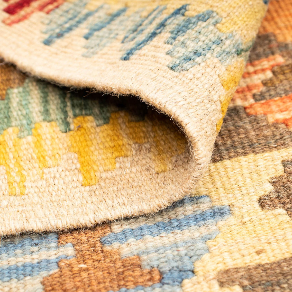 Tappeto Kelim - Splash - 125 x 80 cm - multicolore