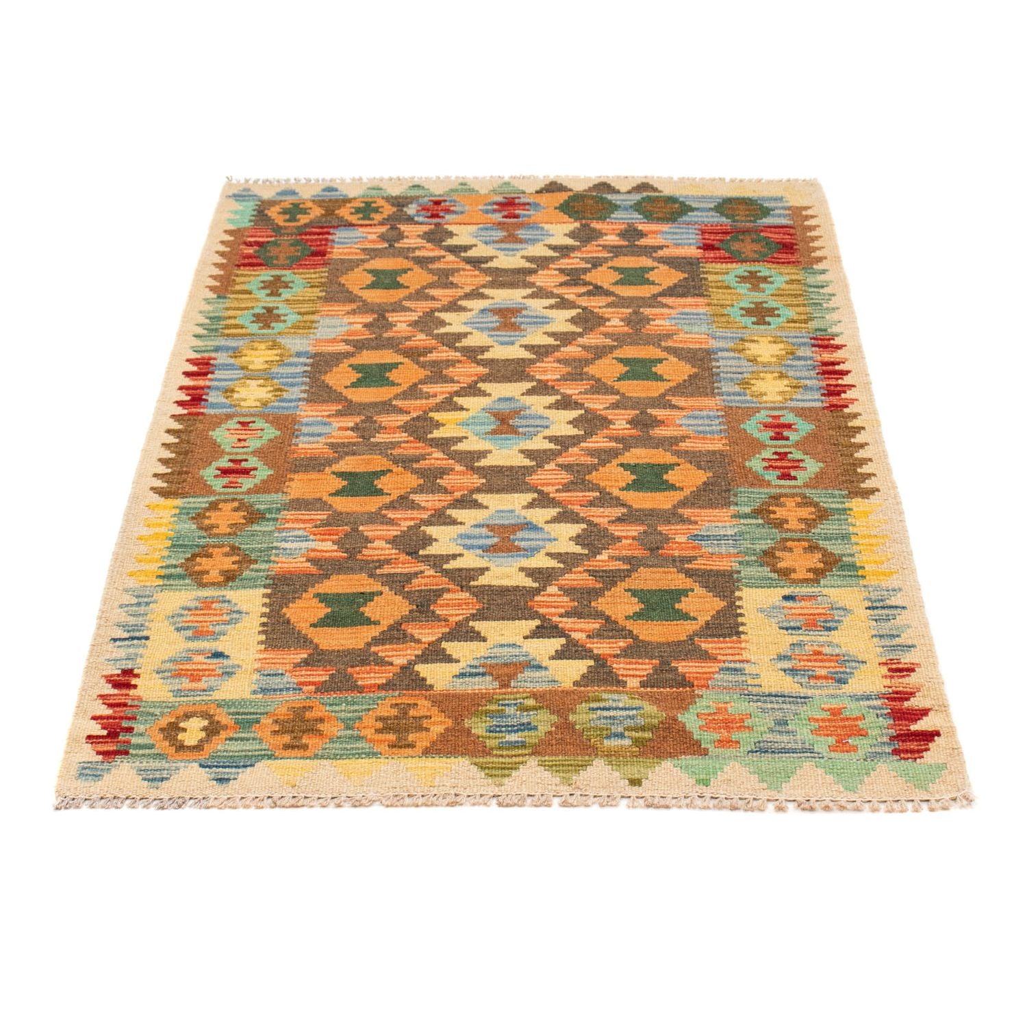 Tappeto Kelim - Splash - 125 x 80 cm - multicolore