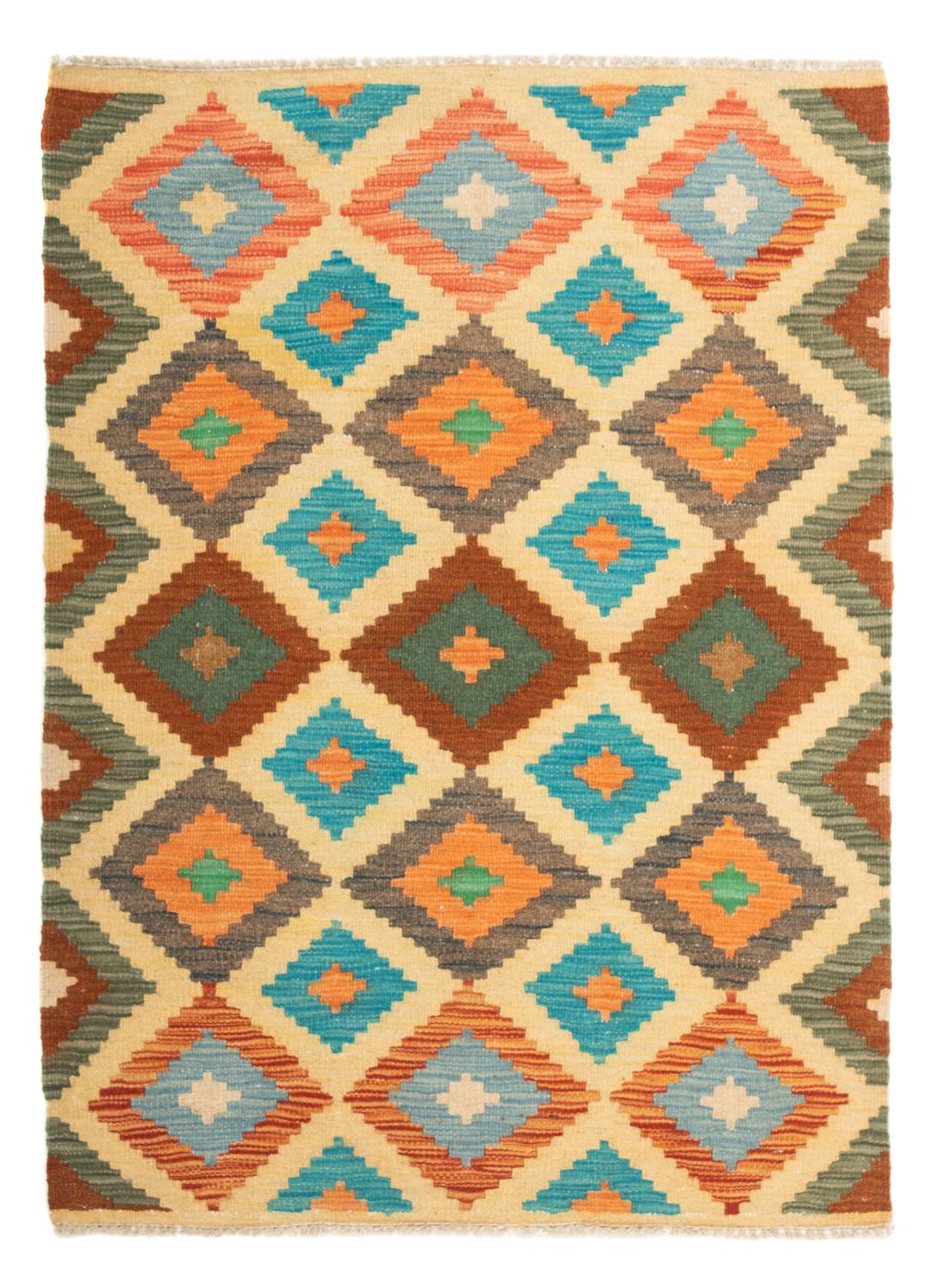 Tappeto Kelim - Splash - 125 x 80 cm - multicolore
