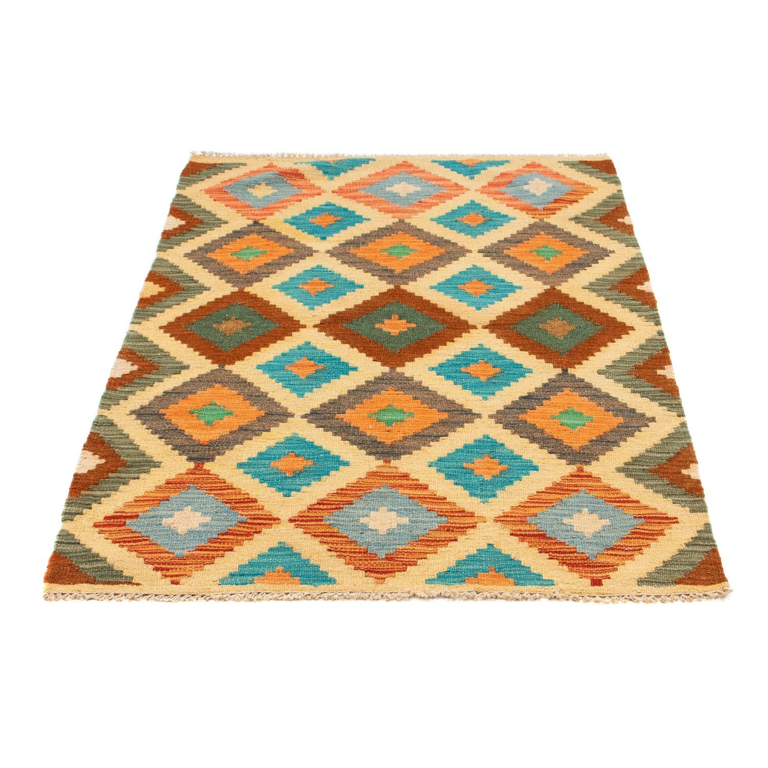Tappeto Kelim - Splash - 125 x 80 cm - multicolore
