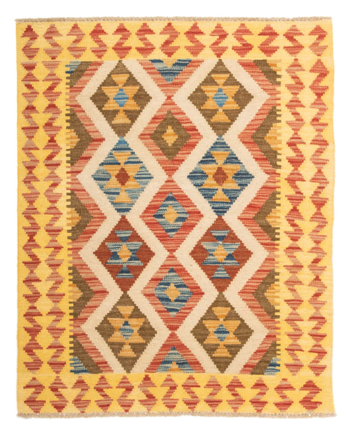 Tappeto Kelim - Splash - 125 x 80 cm - multicolore