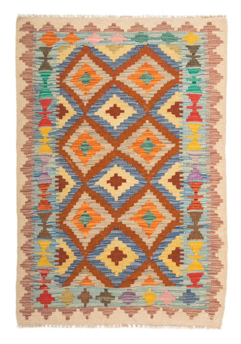 Tappeto Kelim - Splash - 125 x 80 cm - multicolore