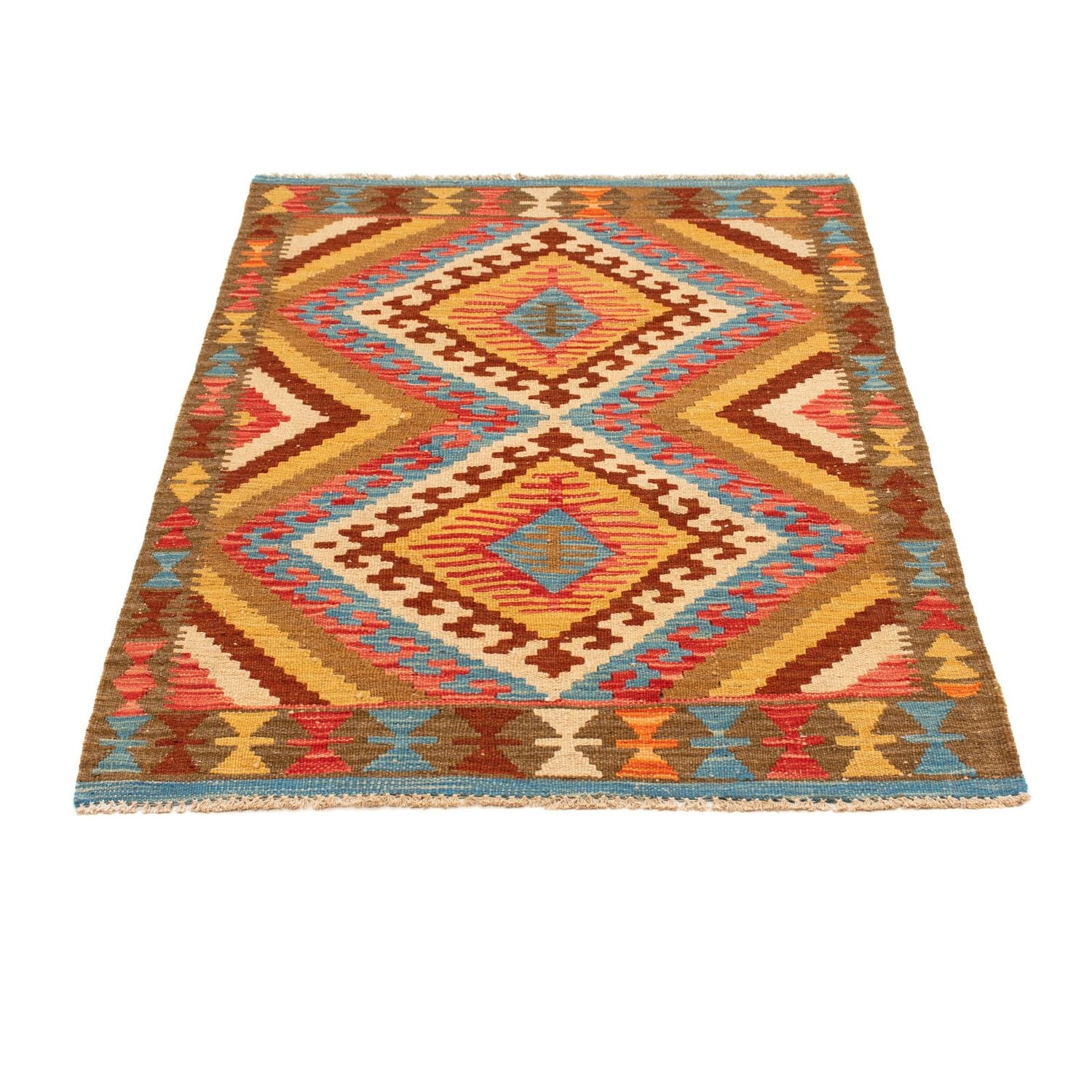 Tappeto Kelim - Splash - 121 x 85 cm - multicolore