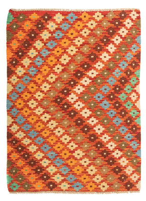 Tappeto Kelim - Splash - 121 x 89 cm - multicolore