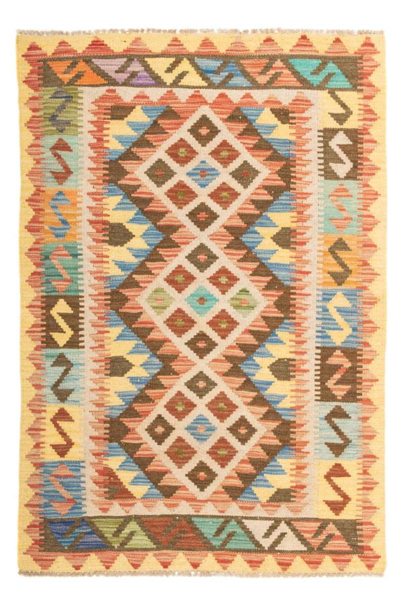 Tappeto Kelim - Splash - 124 x 86 cm - multicolore