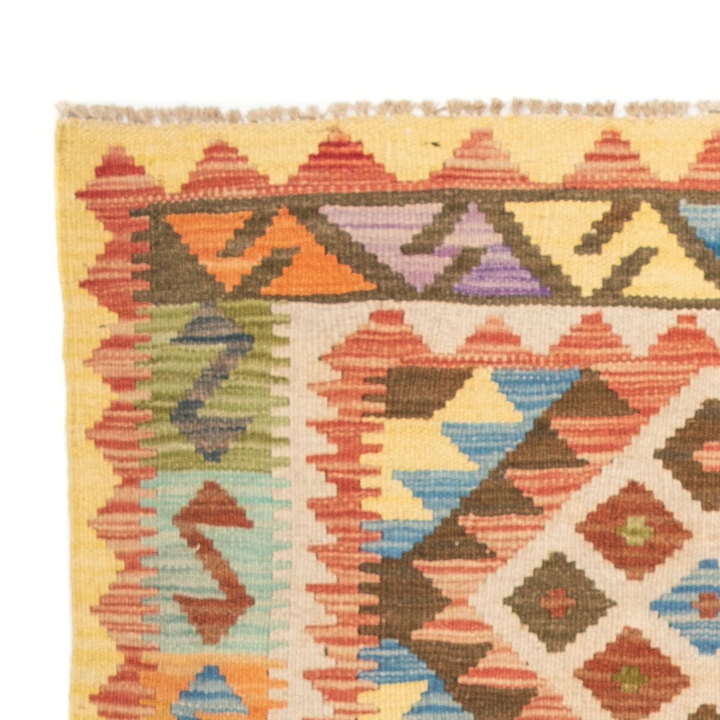 Kilim Maimana Tappeto 124x86cm - Tappeto di lana