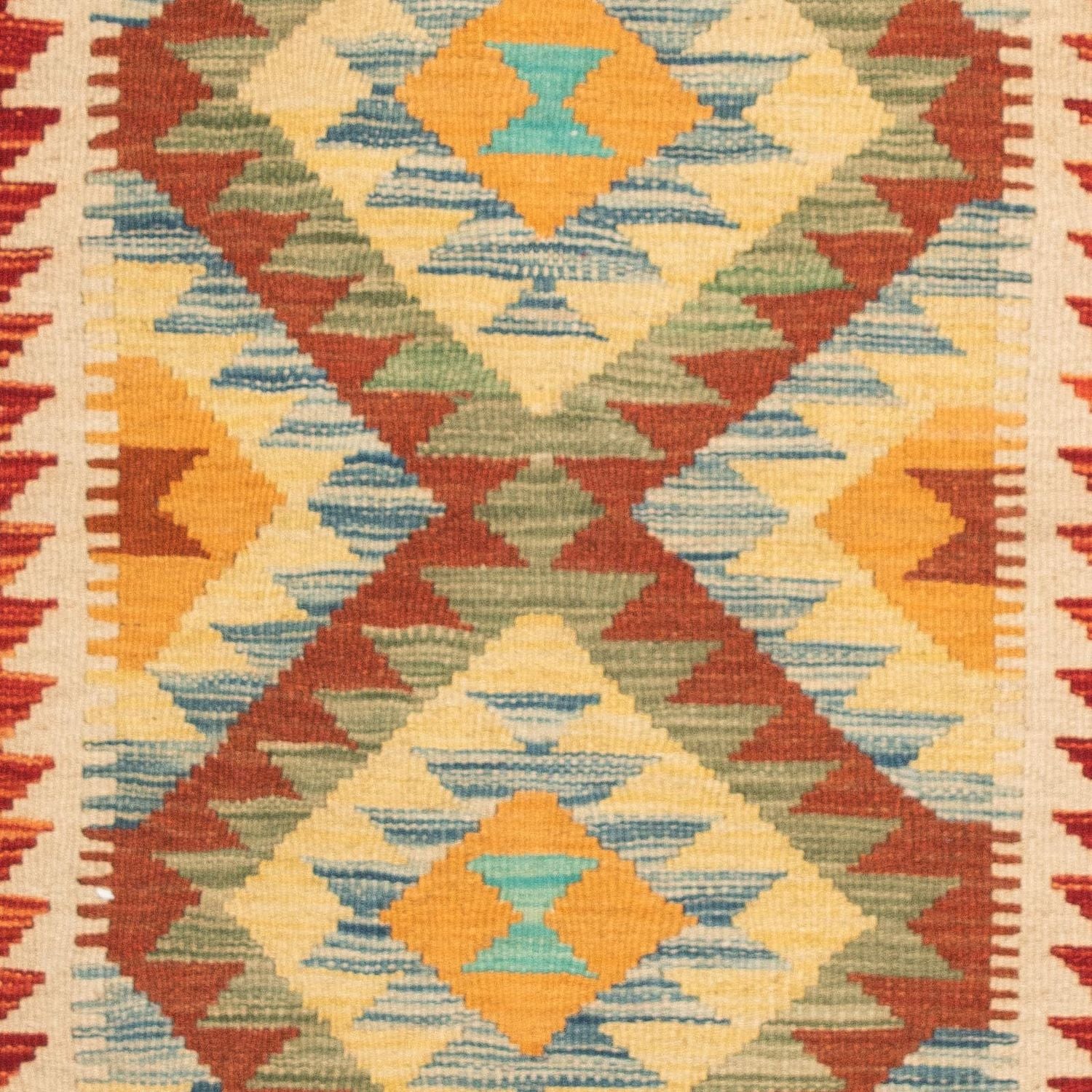 Tappeto Kelim - Splash - 124 x 86 cm - multicolore