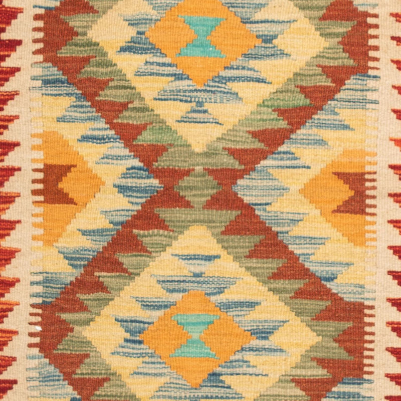 Tappeto Kelim - Splash - 124 x 86 cm - multicolore