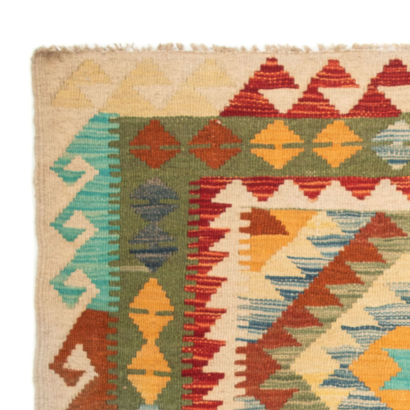 Kilim Maimana Tappeto 124x86cm - Tappeto di lana