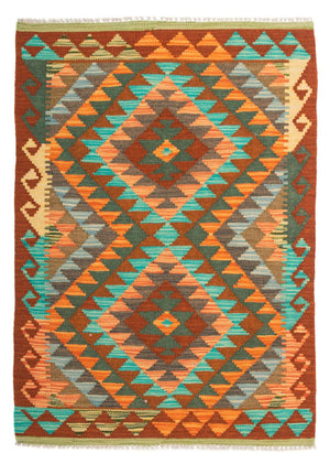 Tappeto Kelim - Splash - 125 x 80 cm - multicolore