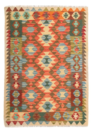 Tappeto Kelim - Splash - 125 x 80 cm - multicolore