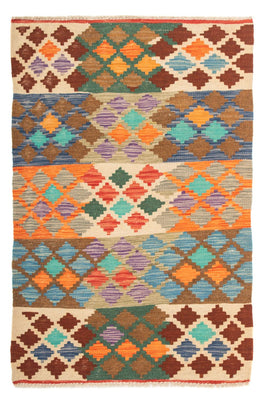 Tappeto Kelim - Splash - 125 x 80 cm - multicolore