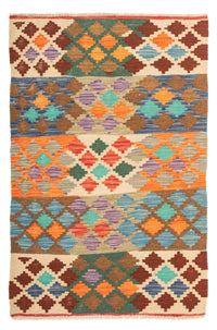 Tappeto Kelim - Splash - 125 x 80 cm - multicolore