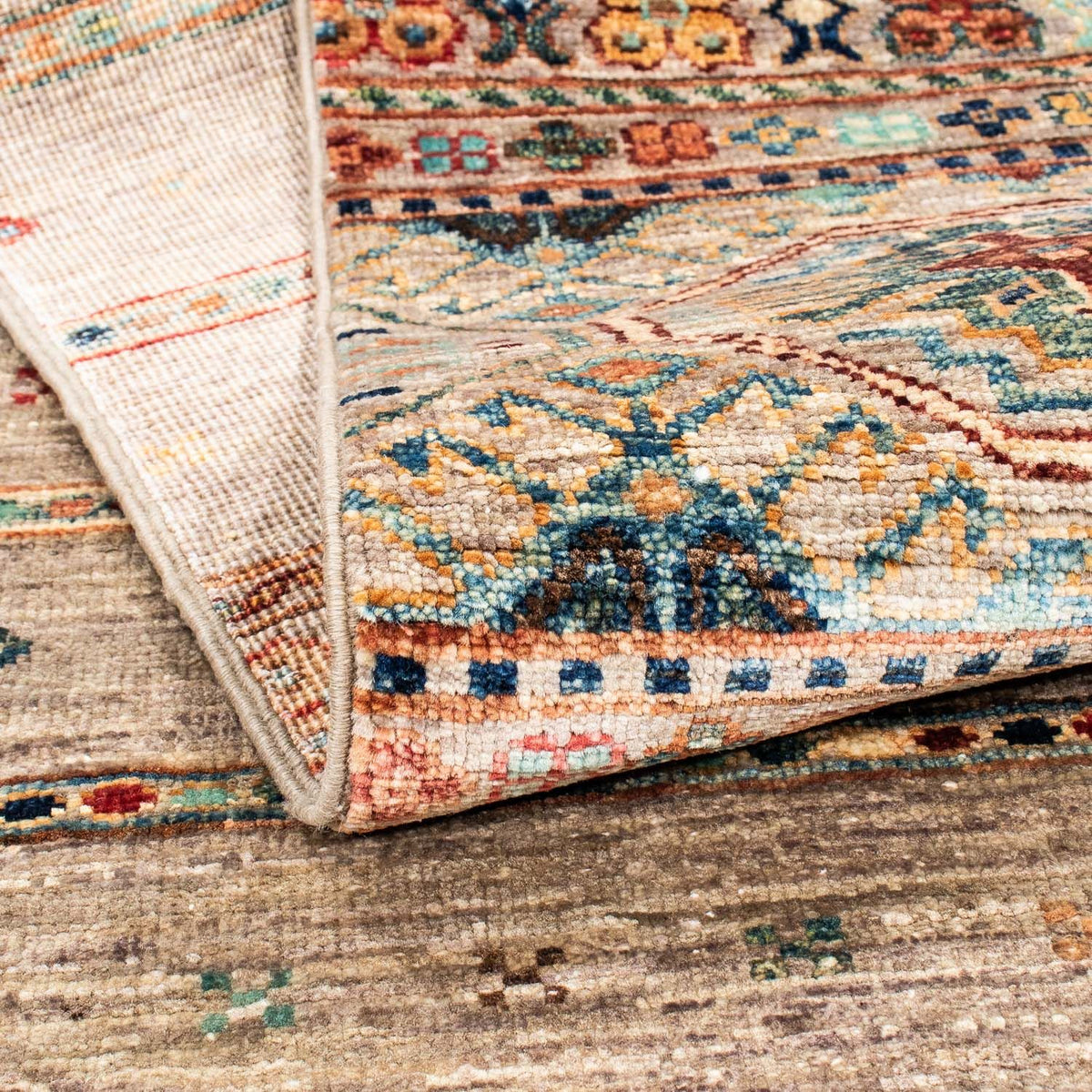 Tappeto corsia Tappeto Ziegler - 243 x 79 cm - marrone chiaro