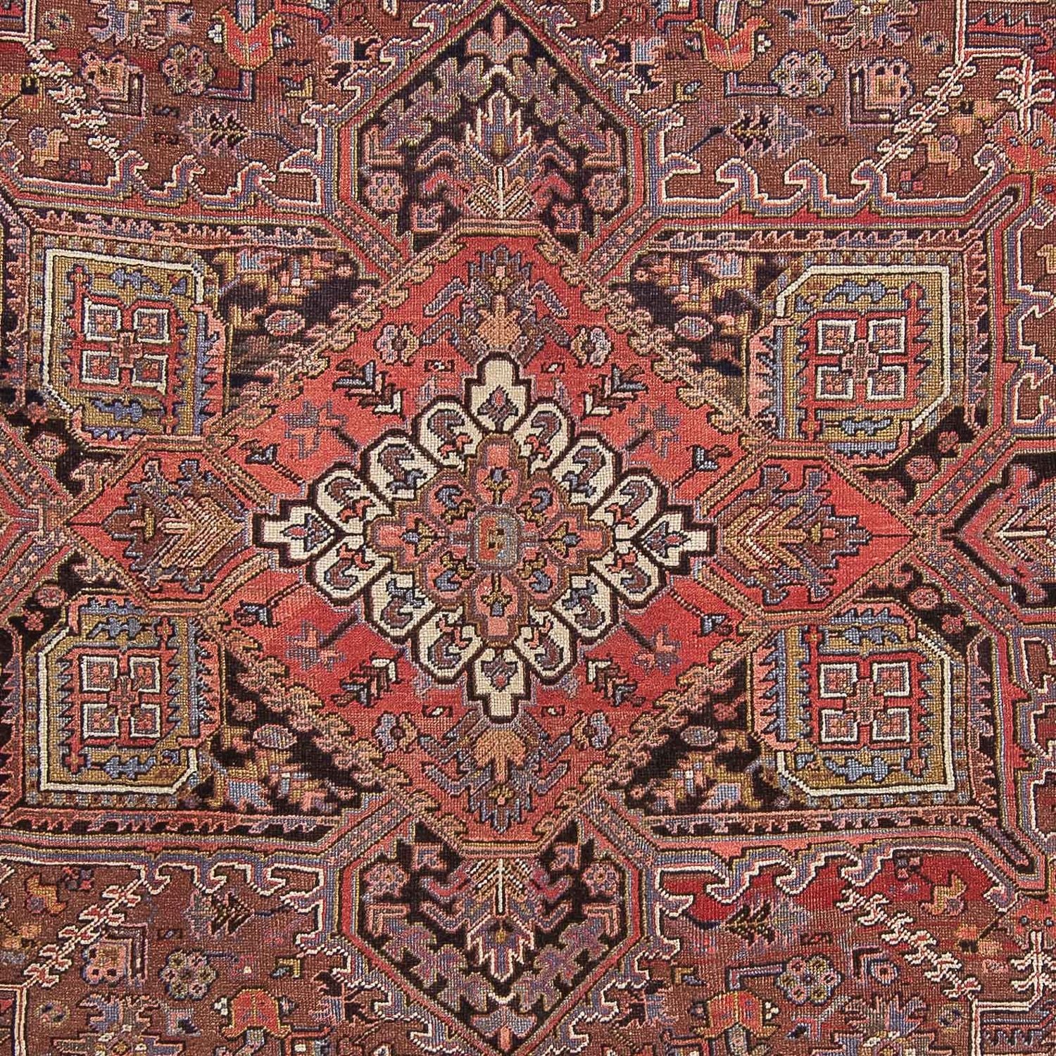 Tappeto Persero - Nomade - 350 x 280 cm - rosso chiaro