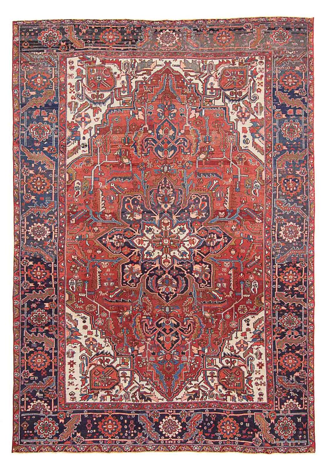 Tappeto Persero - Nomade - 362 x 258 cm - rosso chiaro
