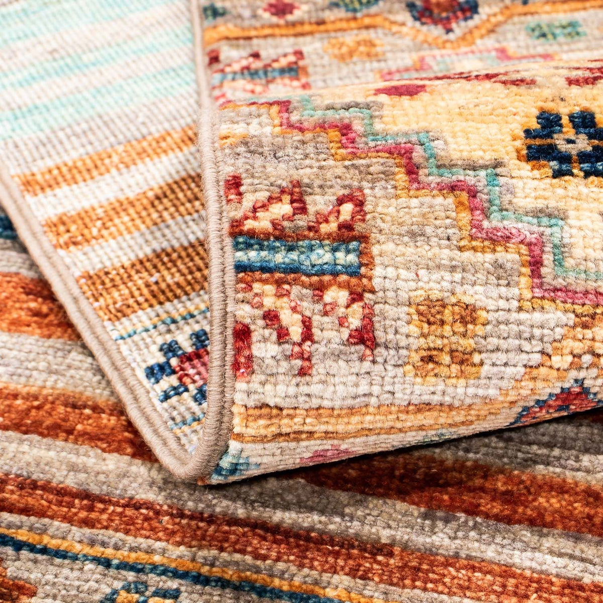 Tappeto corsia Tappeto Ziegler - 208 x 75 cm - multicolore