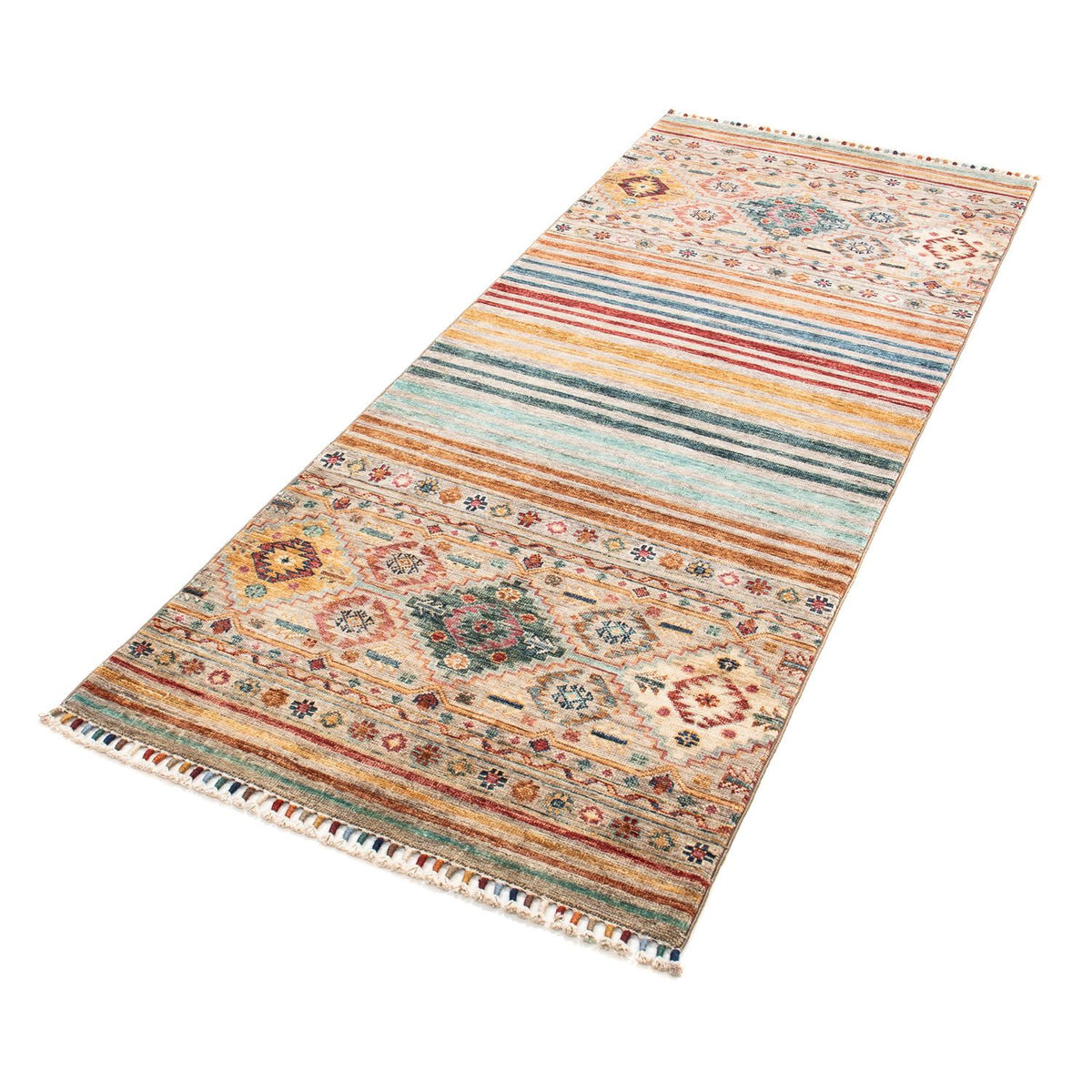 Tappeto corsia Tappeto Ziegler - 208 x 75 cm - multicolore