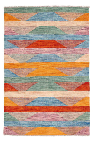 Tappeto Kelim - Splash - 244 x 159 cm - multicolore
