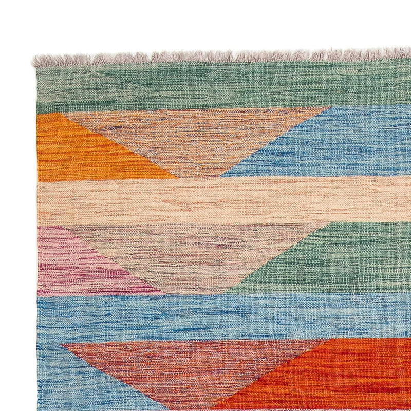 Tappeto Kelim - Splash - 244 x 159 cm - multicolore